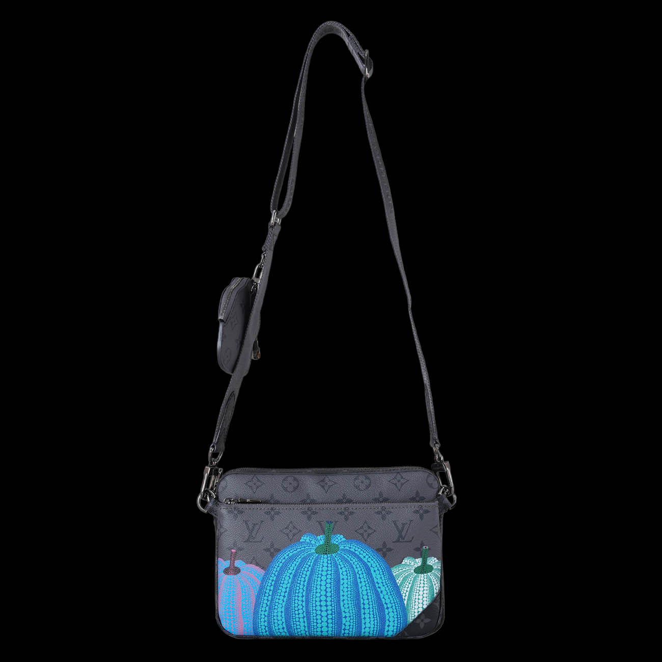 LOUIS VUITTON(USED)루이비통 쿠사마 야요이 트리오 메신저백